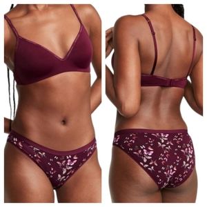 Victoria's Secret Stretch Cotton Bikini Panty Panties Underwear Undies WOMEN'S L